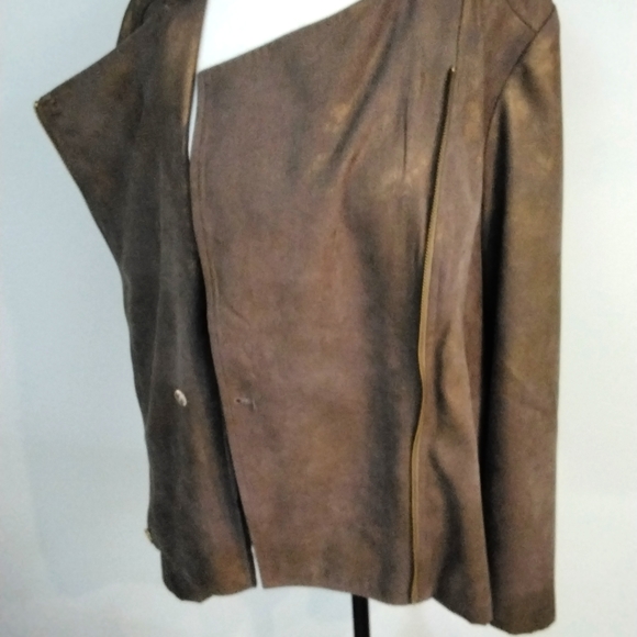 CHICO'S Ladies motto style jacket, size 12 - Picture 6 of 14